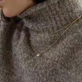 Titanium Steel Plated 18k Gold Double Layer – Jewelry Gift Ideas — 4