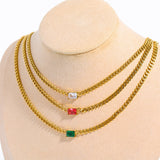 Heavy Industry Cuban Chain Love Necklace – Jewelry Gift Ideas — 19