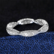 Simple Hollow Carved Men And Women Ring – Gifts for Her — 3
