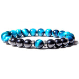 Energy Volcanic Stone Seven Color Chakra Bracelet – Jewelry Gift Ideas — 3