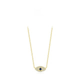 Pure Exquisite Diamond Devil's Eye Necklace Bone – Jewelry Gift Ideas — 3