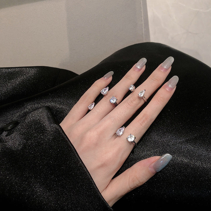 Women's Adjustable Stacking Fingertip Ring – Gifts for Her — 1