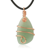 Irregular Stone Winding Drop Pendant Necklace – Jewelry Gift Ideas — 9