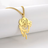 Fashion Titanium Steel Pendant Stainless Steel – Jewelry Gift Ideas — 10