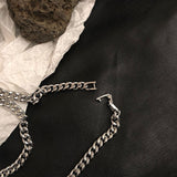 Neutral Texture Heavy Industry Punk Couple Chain – Jewelry Gift Ideas — 5