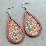 Autumn Color Matching Thanksgiving Earrings Simple – Thoughtful Gifts — 4