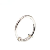 Sterling Silver Smooth Cylinder Ring – Stylish Gifts — 5