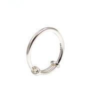 Sterling Silver Smooth Cylinder Ring – Stylish Gifts — 5