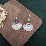 Women's Fashion Vintage Hetian Jade Earrings – Stylish Gifts — 2