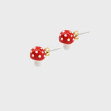 Women's Creative Cute Mushroom Stud Earrings – Gifts for Her — 4