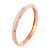 Women's Fashion Floral Enamel Drip Oil Bracelet Charm – Stylish Gifts — 11