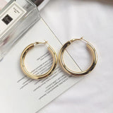 Simple European American Circle Earrings Alloy – Practical Gifts — 5