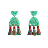 Fashion Tassel Long Earrings Ghost Check – Stylish Gifts — 2