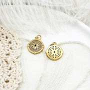 Micro-inlaid Six-pointed Star Compass Hanging – Jewelry Gift Ideas — 9