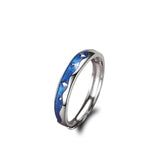 Starry Love Sterling Silver 925 Couple Ring – Gifts for Couples — 2