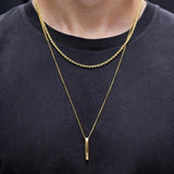 Men's Gift Chain Crystal Necklace – Jewelry Gift Ideas — 19