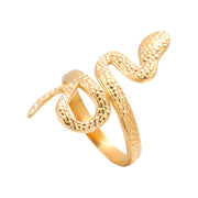 Stainless Steel Ring Adjustable Opening Snake – Special Occasion Gifts — 4