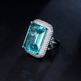 Creative Rectangular Geometric Ring – Thoughtful Gifts — 2