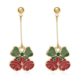 Creative Bells Rhinestone Painting Oil Christmas Stud – Creative Gifts — 7