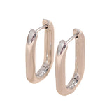 Simple Rectangular Copper-plated Gold Ear Clip – Useful Gifts — 2