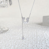 Pure Silver Light Luxury High-end Tassel Pendant – Jewelry Gift Ideas — 5