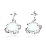 S925 Sterling Silver Moonstone Planet Female South – Gifts for Her — 6