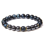 Black Gallstone Bracelet Tiger Eye Energy Fitness – Jewelry Gift Ideas — 5