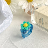 Women's Fashion Niche Personality Resin Ring – Stylish Gifts — 5