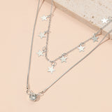 Necklace Star Pentagram Pendant Diamond Necklace – Jewelry Gift Ideas — 3