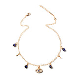 Fashion Gold Plated Devil's Eye Crystal Necklace – Jewelry Gift Ideas — 5
