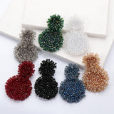 Colorful Rice Beads Boho Ethnic Earrings – Everyday Gifts — 1