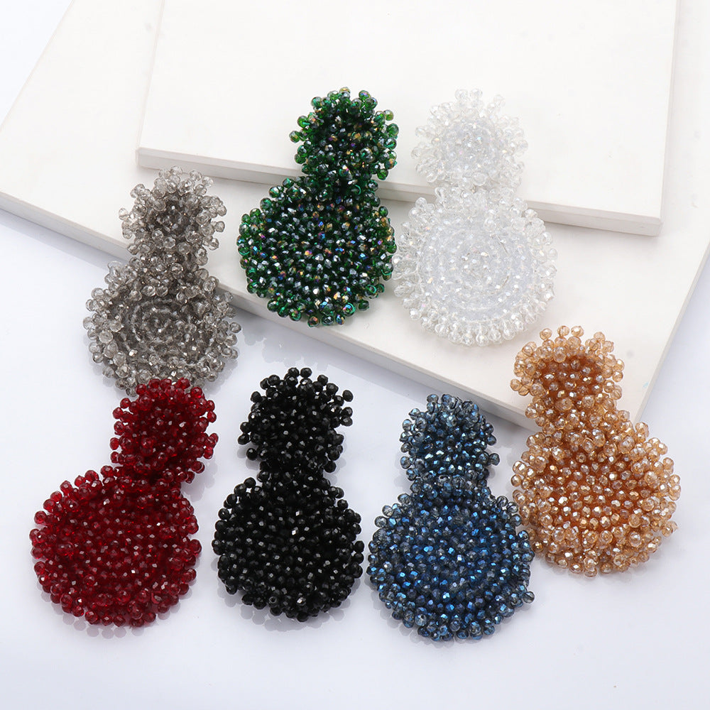 Colorful Rice Beads Boho Ethnic Earrings – Everyday Gifts — 1