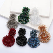 Colorful Rice Beads Boho Ethnic Earrings – Everyday Gifts — 1