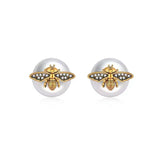 Women's New Vintage Pearl Two Earrings – Gifts for Her — 4