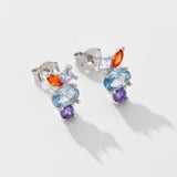 Women's Simple Color Zircon Stud Earrings – Gifts for Her — 5