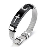 Men's Adjustable Bracelet 3D Cross Stainless – Jewelry Gift Ideas — 6