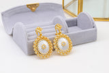 Light Luxury 925 Colorful Brushed Earrings – Small Gift Ideas — 2