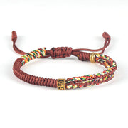 Buddhist Six-Character Mantra Woven Adjustable – Jewelry Gift Ideas — 6