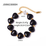 Special Interest Light Luxury Black Agate Love – Jewelry Gift Ideas — 14