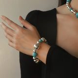 Elegant Turquoise Beaded Necklace For Women – Jewelry Gift Ideas — 4