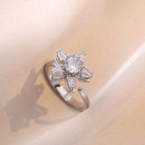 Necklace Female Flower Micro Inlaid Zircon – Jewelry Gift Ideas — 2