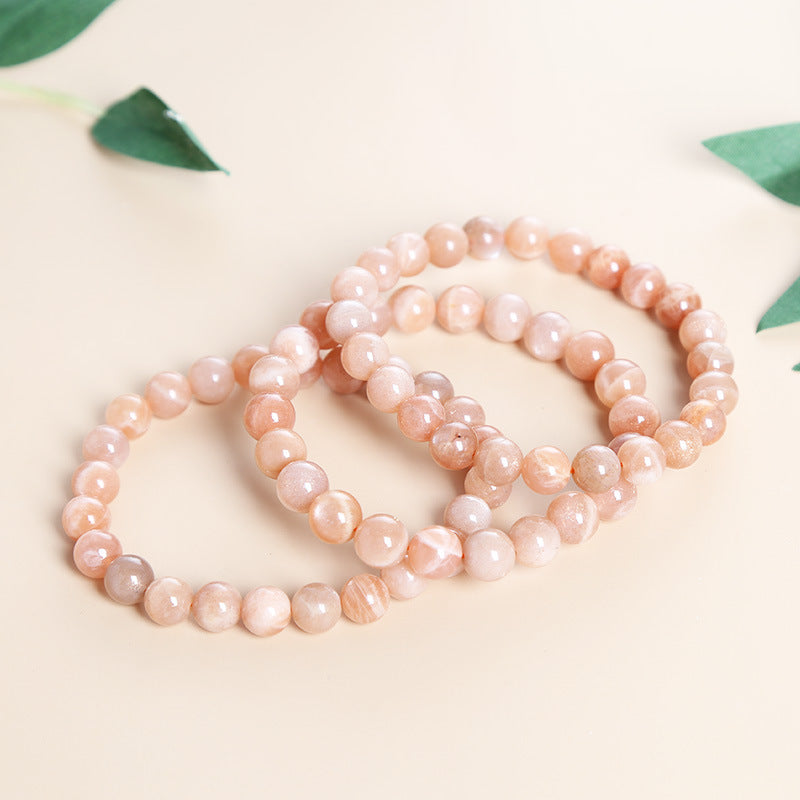 Women's Fashion Sunstone Bracelet Orange – Jewelry Gift Ideas — 1