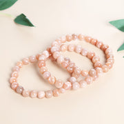Women's Fashion Sunstone Bracelet Orange – Jewelry Gift Ideas — 1