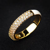 Simple Gold Plated Oil Drip Ring – Small Gift Ideas — 4