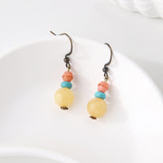 Retro Handmade Ball Bead Earrings Female Niche – Gifts for Her — 5
