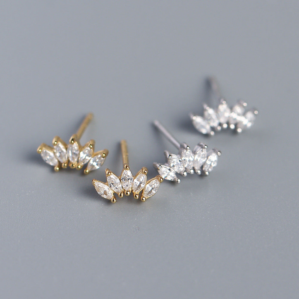 Marquise Inlaid Stone Versatile Zircon Scallop – Unique Gift Ideas — 1