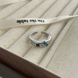 Sweet Small Colored Love Zircon Ring – Gifts for Couples — 8