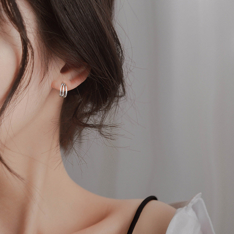 Women's Simple And Versatile Korean Style Earrings – Stylish Gifts — 1
