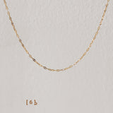 Chain Necklace 18K Gold Plated Unfading Sweater – Jewelry Gift Ideas — 4