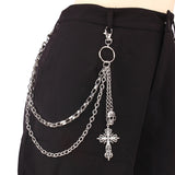 Layered Retro Skull Body Chains – Thoughtful Gifts — 2